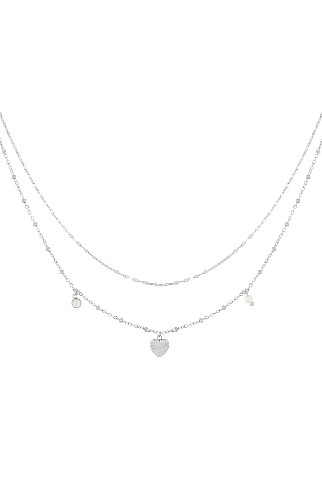 Collier Superposé “Love” Doré – Multi-rangs