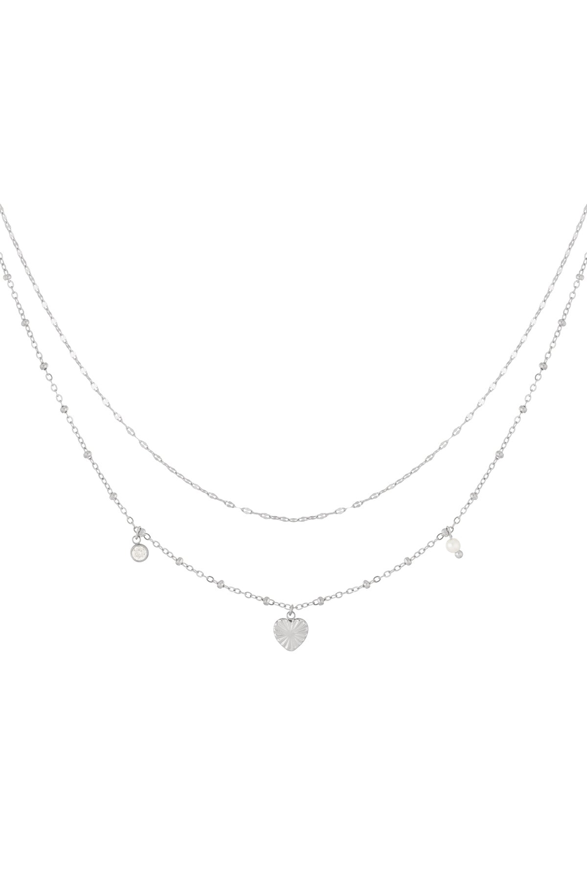 Collier Superposé “Love” Doré – Multi-rangs