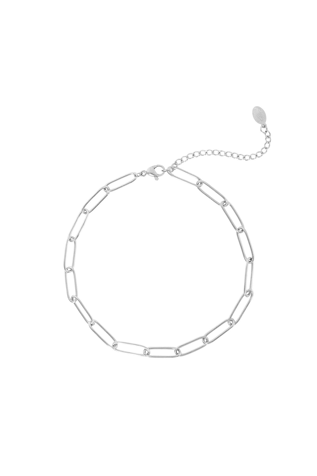 Bracelet de Cheville “Silver Chain” – Minimaliste & Tendance