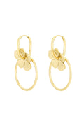 Boucles d’Oreilles “Golden Petal” – Élégantes & Modernes