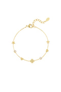 Bracelet “Lucky Clover” Doré – Tendance & Chic