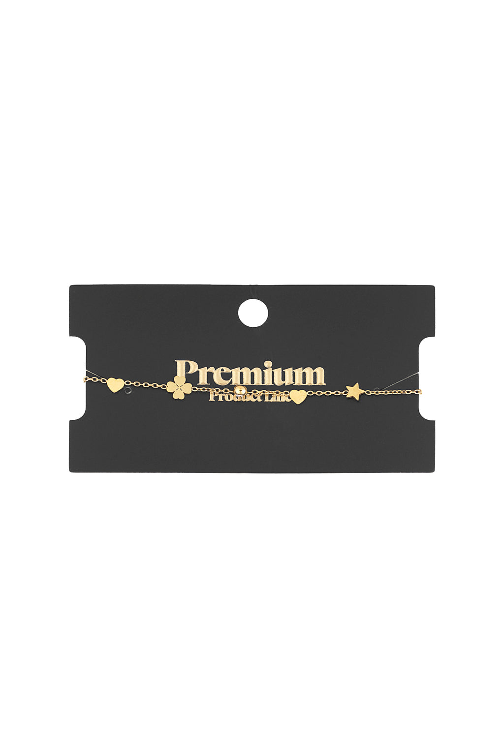 Bracelet “Lucky Clover” Doré – Tendance & Chic