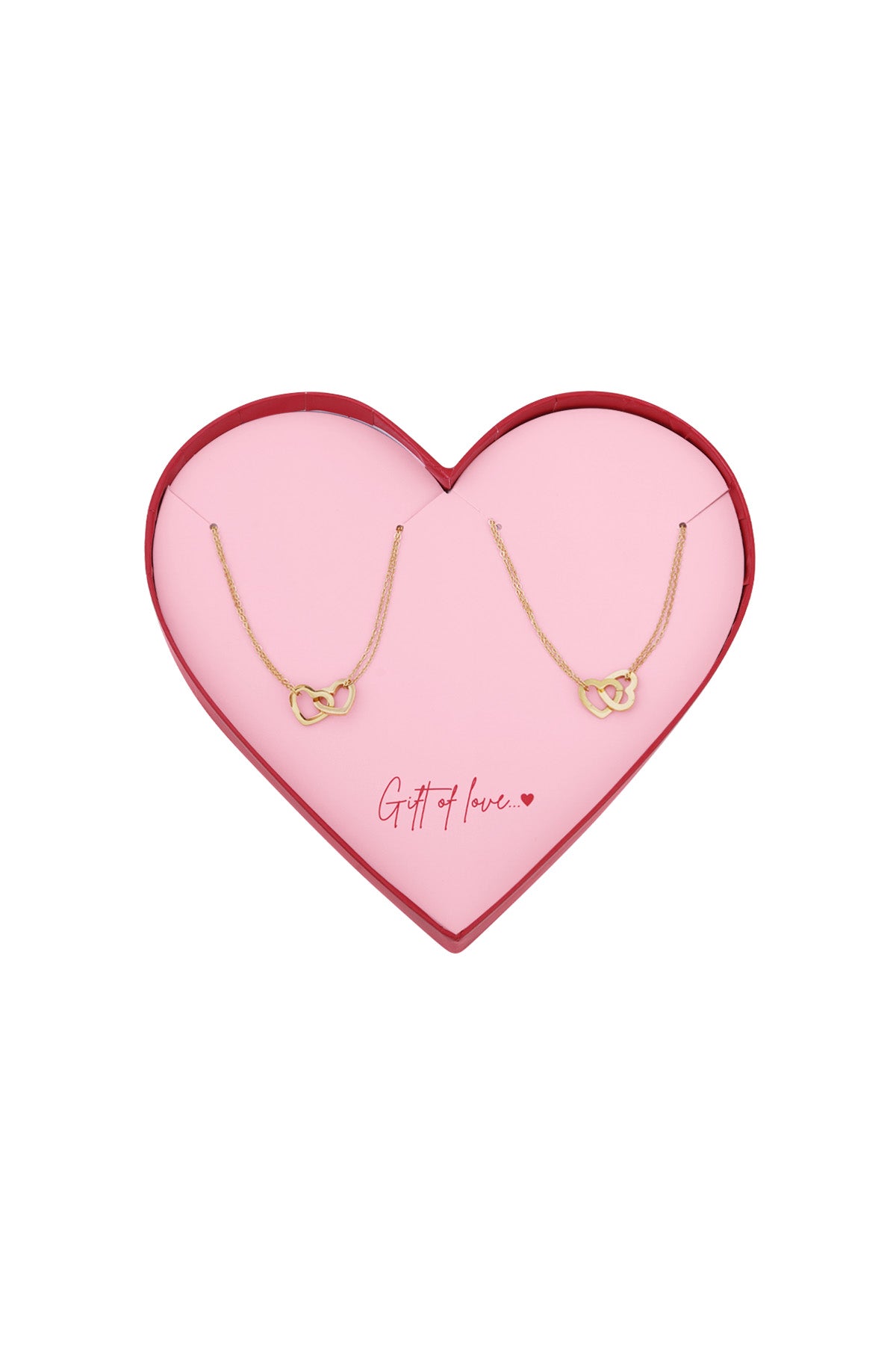 Pack 2 Bracelets “Cœurs d’Amour” 