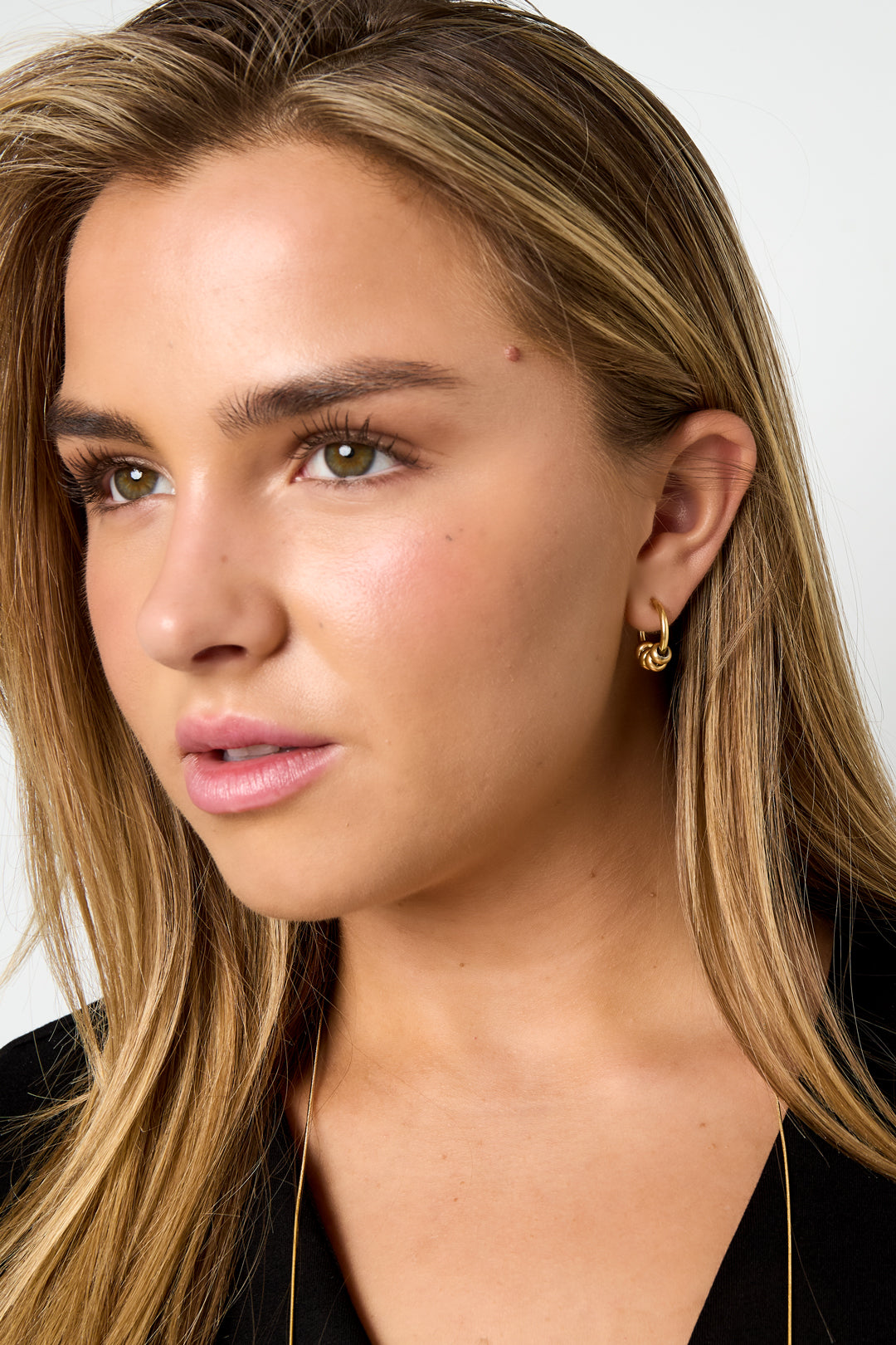 Mini Créoles Brillantes – Doré Premium