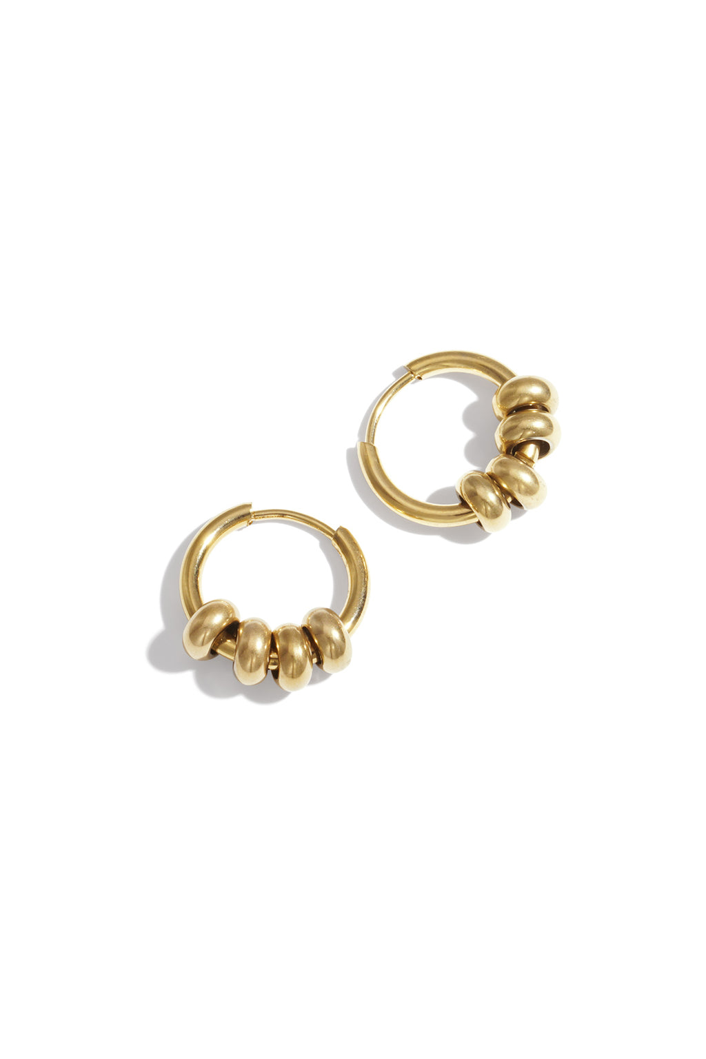 Mini Créoles Brillantes – Doré Premium